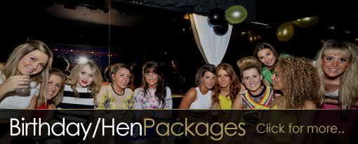 Birthday/Hen Packages